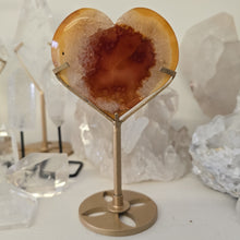 Load image into Gallery viewer, Carnelian Heart with Stand