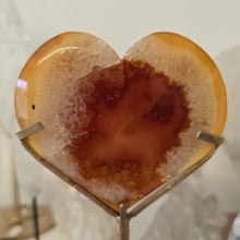 Load image into Gallery viewer, Carnelian Heart with Stand