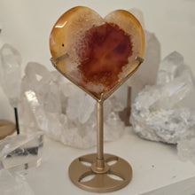 Load image into Gallery viewer, Carnelian Heart with Stand