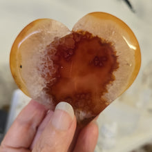 Load image into Gallery viewer, Carnelian Heart with Stand