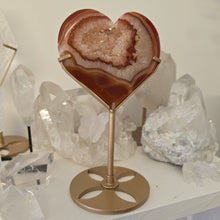 Load image into Gallery viewer, Carnelian Heart with Stand