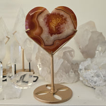 Load image into Gallery viewer, Carnelian Heart with Stand