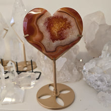 Load image into Gallery viewer, Carnelian Heart with Stand