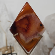 Load image into Gallery viewer, Carnelian Diamond with Stand