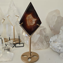 Load image into Gallery viewer, Carnelian Diamond with Stand