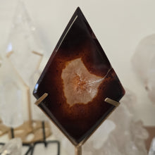 Load image into Gallery viewer, Carnelian Diamond with Stand