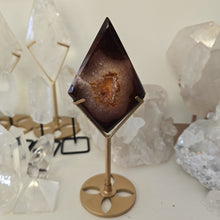 Load image into Gallery viewer, Carnelian Diamond with Stand