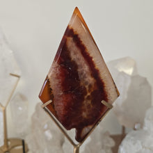 Load image into Gallery viewer, Carnelian Diamond with Stand