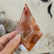 Load image into Gallery viewer, Carnelian Diamond with Stand