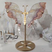Load image into Gallery viewer, Pink Amethyst Butterfly Wings