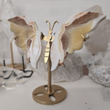 Load image into Gallery viewer, Yellow Calcite Butterfly Wings