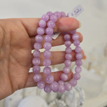 Load image into Gallery viewer, Kunzite Bracelet - 8 mm