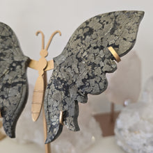 Load image into Gallery viewer, Pyrite Butterfly Wings