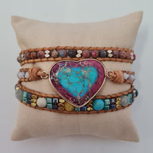 Load image into Gallery viewer, Healing Jasper Love Wrap Bracelet