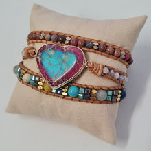 Load image into Gallery viewer, Healing Jasper Love Wrap Bracelet