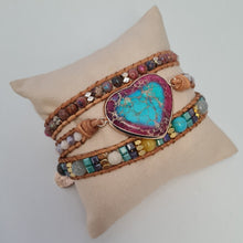 Load image into Gallery viewer, Healing Jasper Love Wrap Bracelet