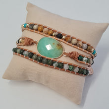 Load image into Gallery viewer, Vitality Jade Wrap Bracelet