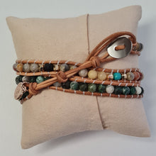Load image into Gallery viewer, Vitality Jade Wrap Bracelet
