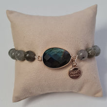 Load image into Gallery viewer, Labradorite Gemstone Bracelet