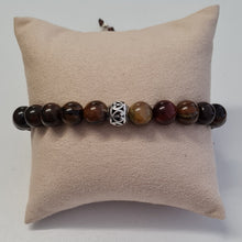 Load image into Gallery viewer, Men's Tiger's Eye Tibetan Bracelet