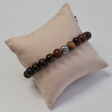 Load image into Gallery viewer, Men's Tiger's Eye Tibetan Bracelet