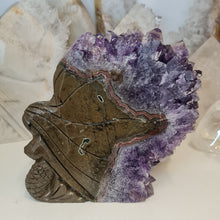 Load image into Gallery viewer, Amethyst Cluster Mermaid