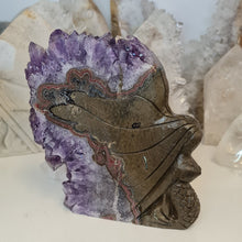 Load image into Gallery viewer, Amethyst Cluster Mermaid