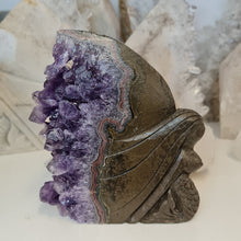 Load image into Gallery viewer, Amethyst Cluster Mermaid