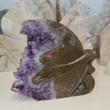Load image into Gallery viewer, Amethyst Cluster Mermaid