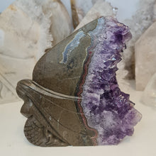 Load image into Gallery viewer, Amethyst Cluster Mermaid