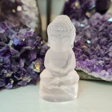 Load image into Gallery viewer, Clear Quartz Buddha