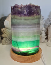 Load image into Gallery viewer, Rainbow Fluorite Lamp
