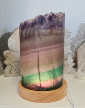 Load image into Gallery viewer, Rainbow Fluorite Lamp