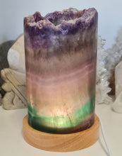 Load image into Gallery viewer, Rainbow Fluorite Lamp