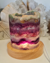 Load image into Gallery viewer, Rainbow Fluorite Lamp
