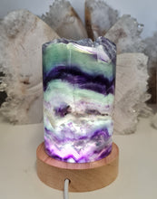 Load image into Gallery viewer, Rainbow Fluorite Lamp