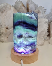Load image into Gallery viewer, Rainbow Fluorite Lamp