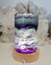 Load image into Gallery viewer, Rainbow Fluorite Lamp