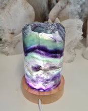 Load image into Gallery viewer, Rainbow Fluorite Lamp