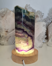 Load image into Gallery viewer, Rainbow Fluorite Lamp