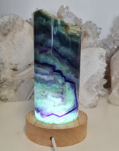 Load image into Gallery viewer, Rainbow Fluorite Lamp