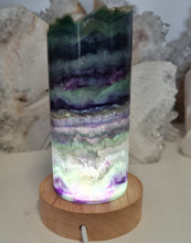 Load image into Gallery viewer, Rainbow Fluorite Lamp