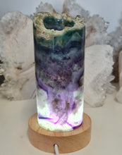 Load image into Gallery viewer, Rainbow Fluorite Lamp
