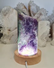 Load image into Gallery viewer, Rainbow Fluorite Lamp