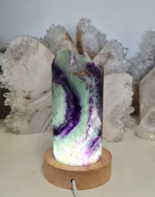 Load image into Gallery viewer, Rainbow Fluorite Lamp