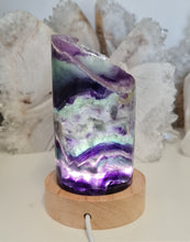 Load image into Gallery viewer, Rainbow Fluorite Lamp