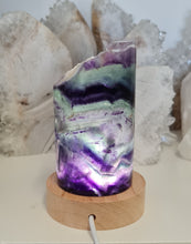 Load image into Gallery viewer, Rainbow Fluorite Lamp