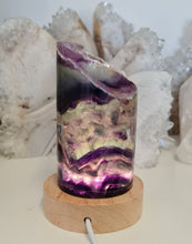 Load image into Gallery viewer, Rainbow Fluorite Lamp
