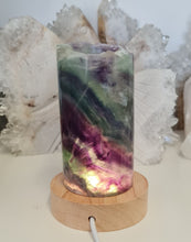 Load image into Gallery viewer, Rainbow Fluorite Lamp