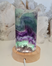 Load image into Gallery viewer, Rainbow Fluorite Lamp